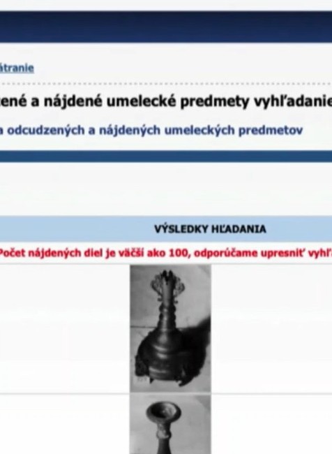 Polícia pátra po dielach.