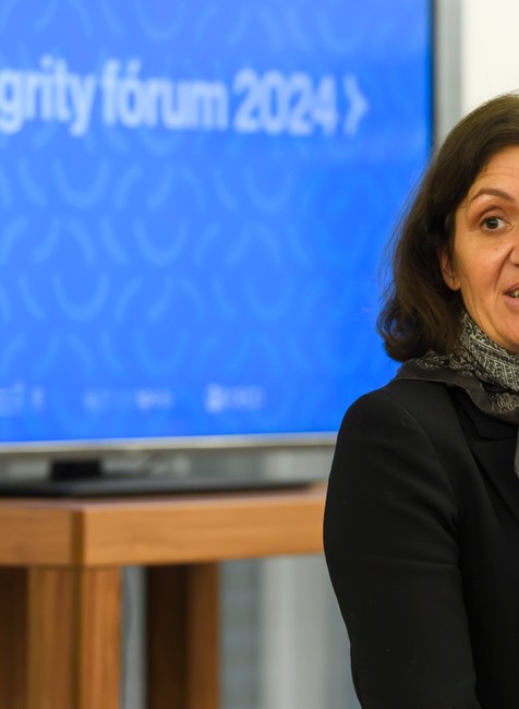 Integrity fórum 2024 riaditeľka OECD pre verejnú správu Elsa Pilichowski