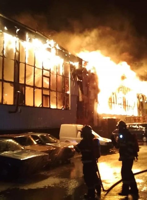 požiar v Petržalke