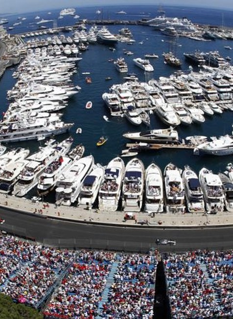 F1 v Monaku panorama