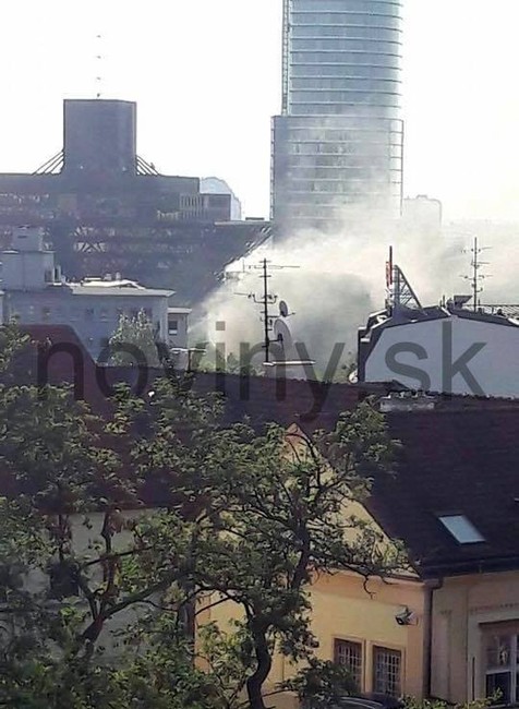 Požiar ŽIlinská 1