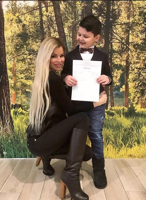 Silvia Kucherenko so synom