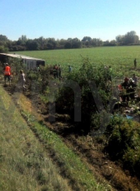 Nehoda autobusu pri Červeníku 1