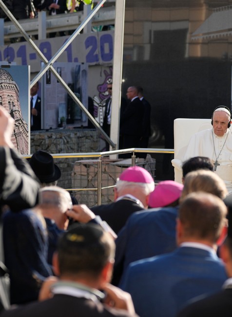 Pápež na stretnutí so židovskou komunitou