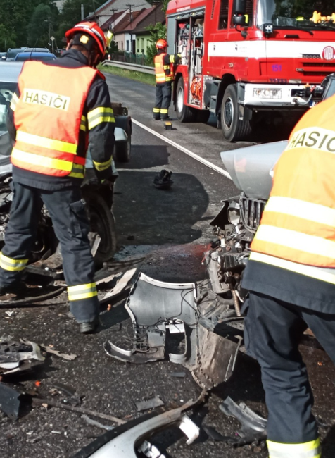 Nehoda v Luhačoviciach