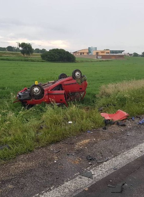 Dopravná nehoda pri Trenčianskych Stankovciach