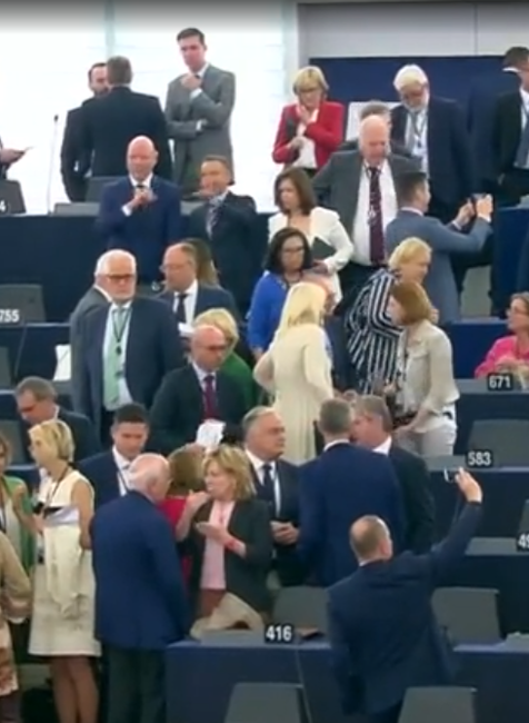 Úvodné zasadnutie nového Európskeho parlamentu 