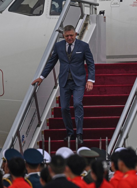 Fico na návšteve Číny