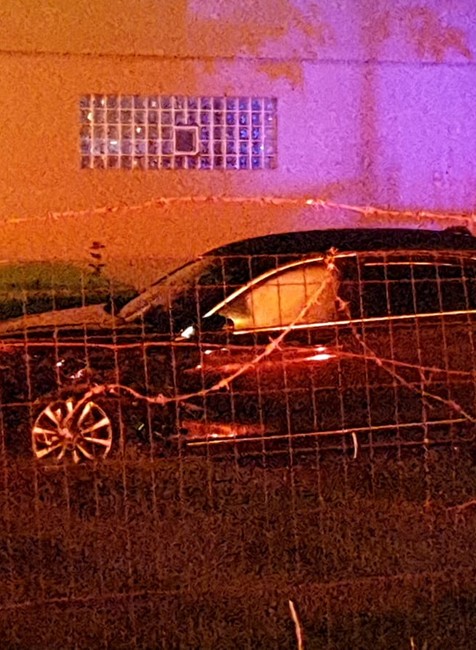 Rozbité vládne auto, v ktorom sa viezol Boris Kollár 