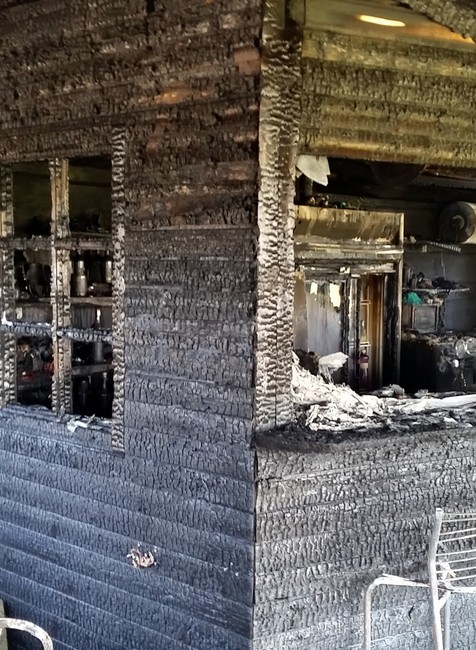 Požiar bufetu vo Veľkom Bieli 1