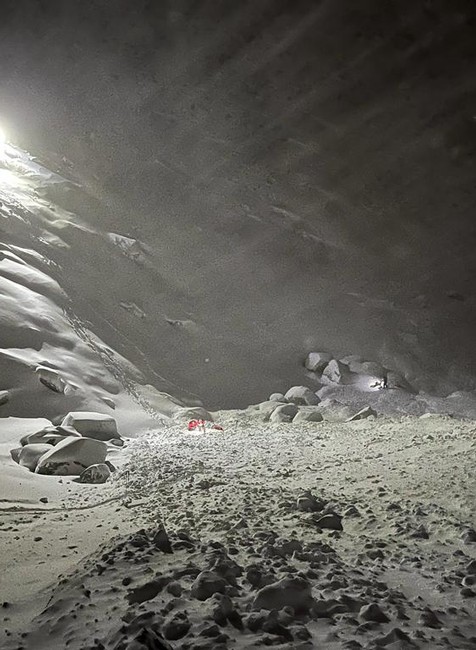 Lavína Vysoké Tatry