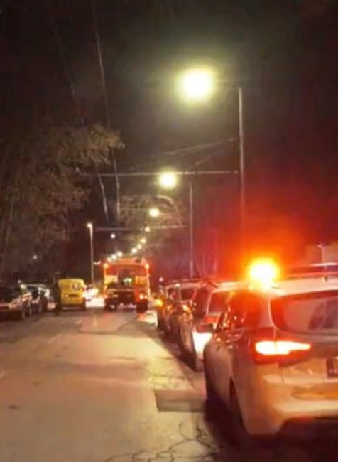 "Šťastné a veselé" od podpaľača.