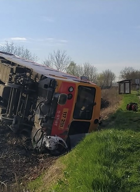 Nehoda vlaku pri Budapešti