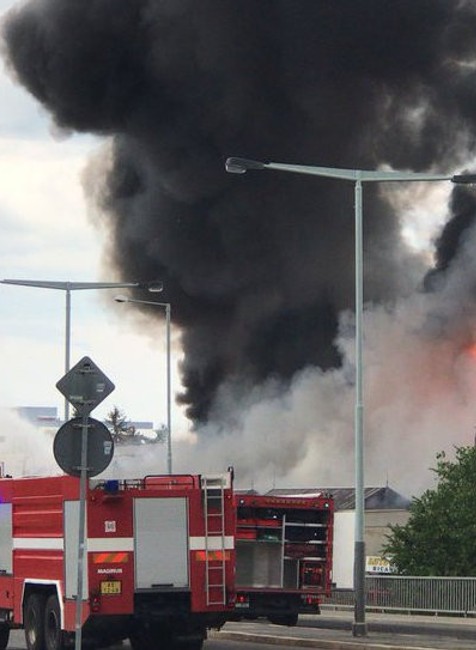 Požiar v Hostivaři