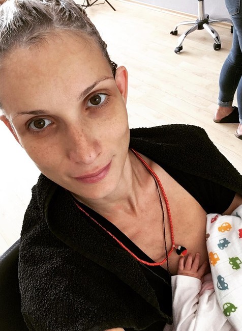 Zuzana Kanócz a je jej malá dcérka Leyla