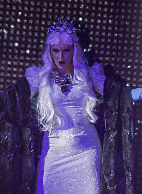 Barbora Švidraňová v muzikáli Snehová kráľovná