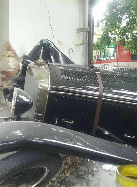 Veterán nabúral do kaplnky