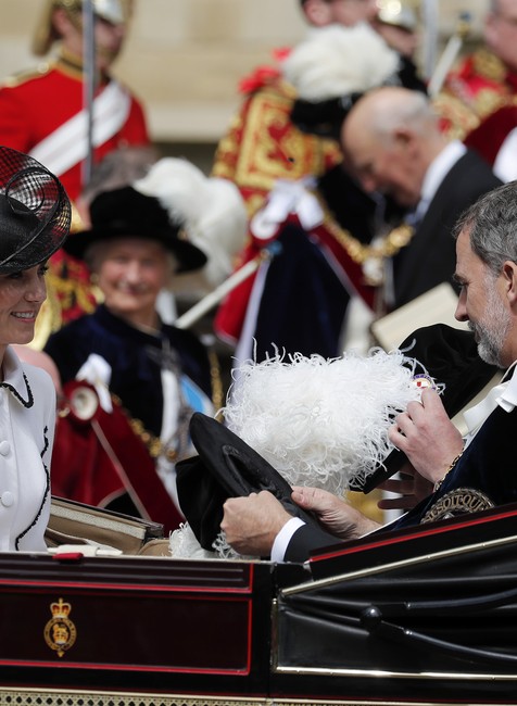 Letizia, Kate, Felipe a William