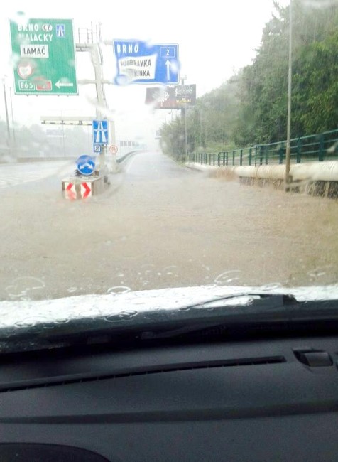 Bratislava - Mlynská Dolina - potopa