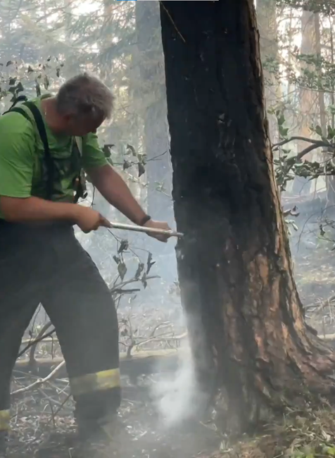 Požiar v Slovenskom raji