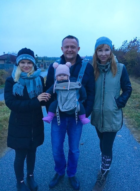 Vilo Rozboril a vnučka