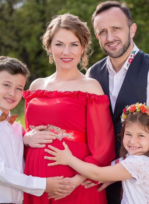 Ondrej Kandráč s rodinou 