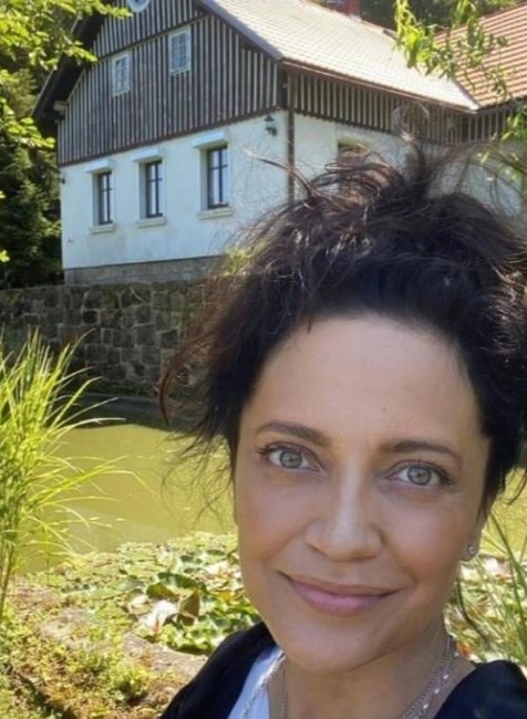 Lucie Bílá na chalupe 