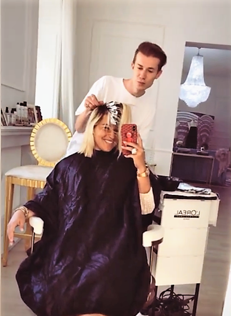 Cibulkova v rukach vizazistu