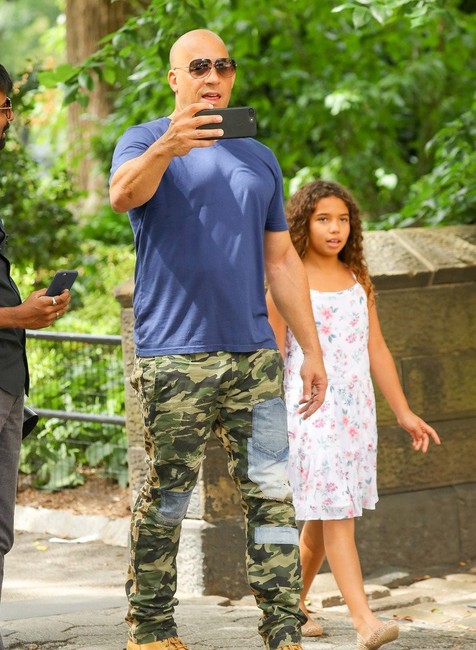 Vin Diesel s dcérou Haniou