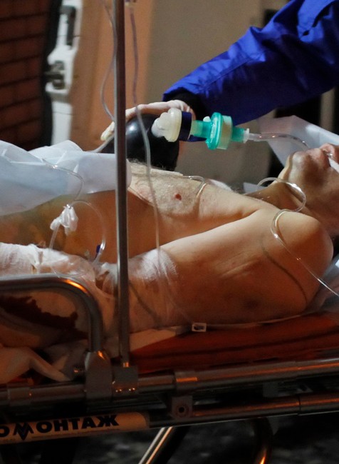 Následky teroristického útoku na letisko v Moskve