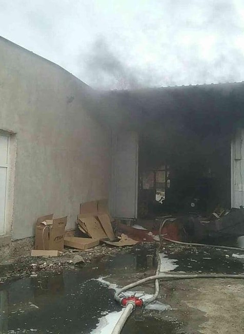 Ničivý požiar vo Vranove nad Topľou.