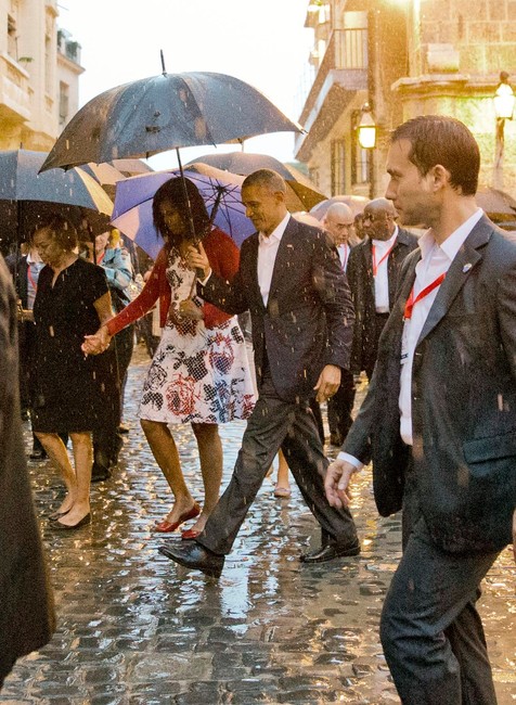 Barack Obama na návšteve Kuby