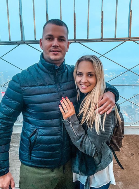 Barbora Krajčírová s manželom