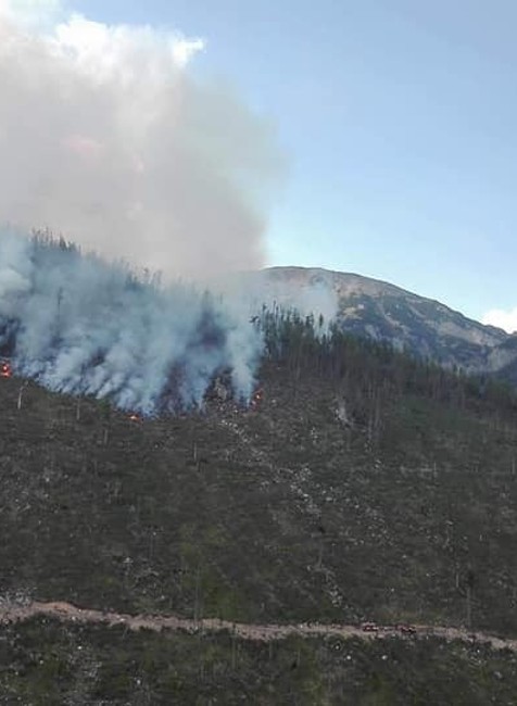 Požiar Tatry