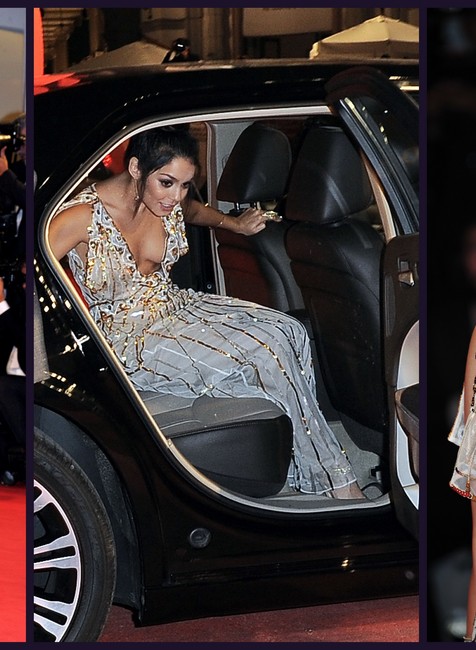 Herečka Vanessa Hudgens červený koberec, Benátky