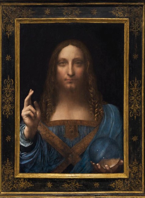 Spasiteľ sveta od Leonarda Da Vinciho