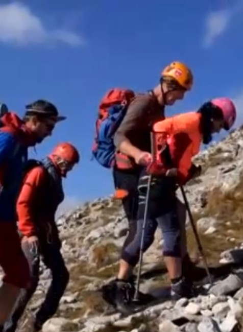 Napriek ťažkej chorobe a veľkým bolestiam si splnila sen a vyliezla na Lomnický štít