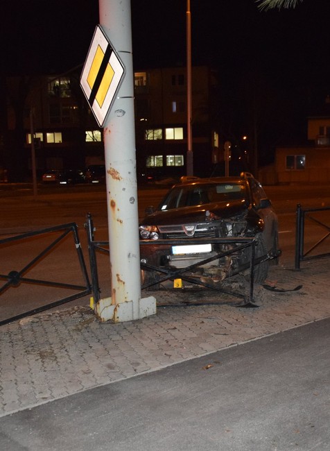 Popradčan skončil v stĺpe verejného osvetlenia