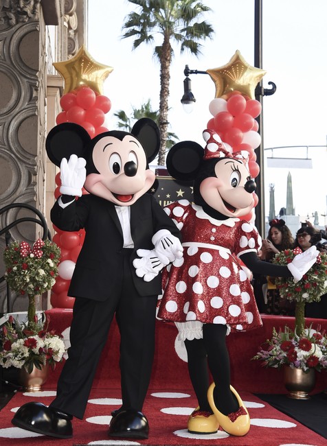Minnie a Mickey