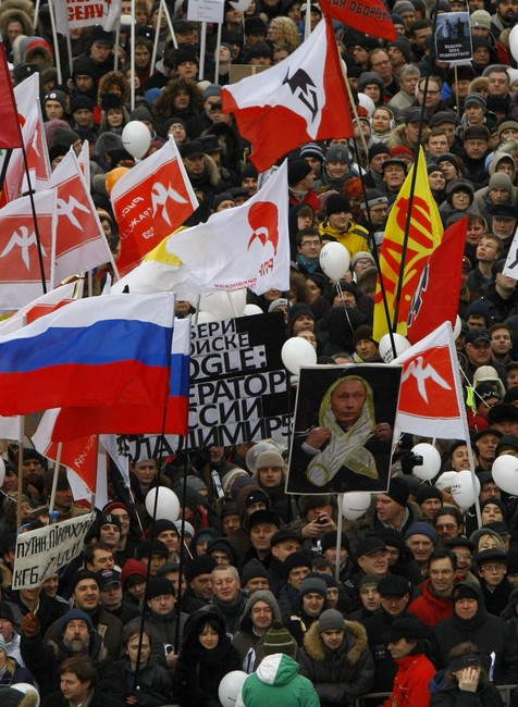 Rusko protesty proti voľbám