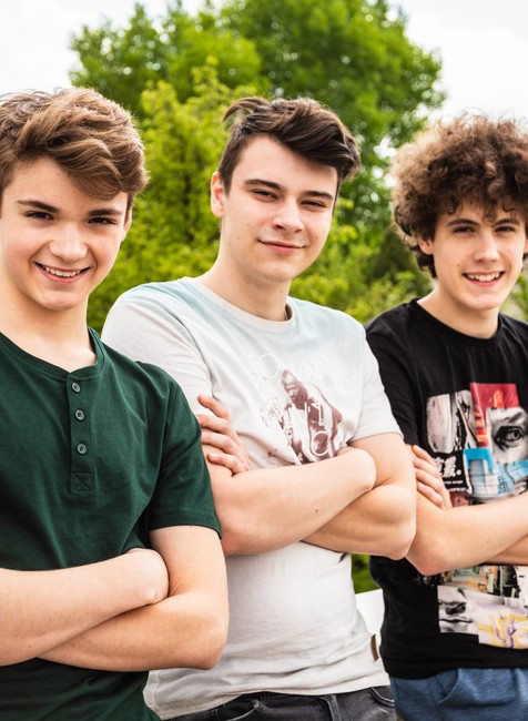 Naši - Max Bolf, Gregor Miler a David Krajčík