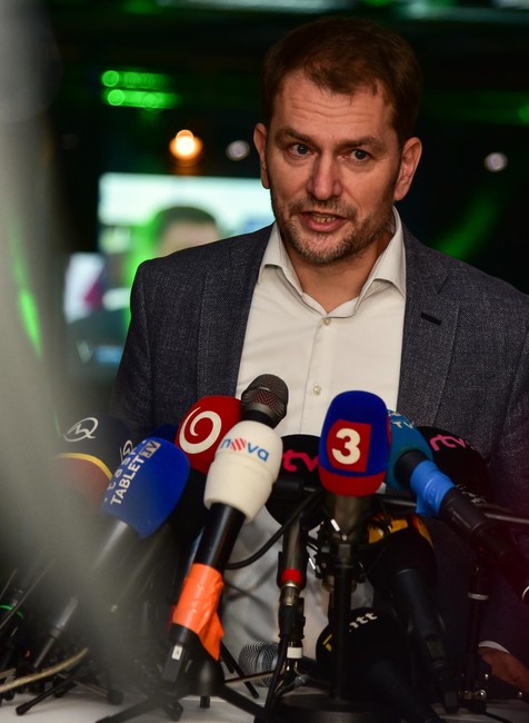 Igor Matovič - priebežné výsledky volieb 2020