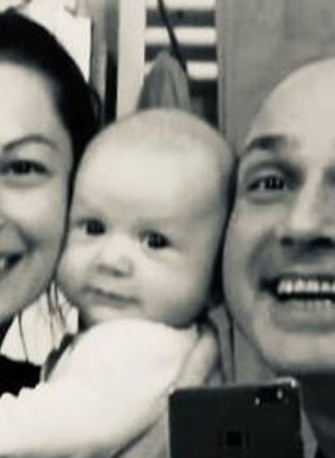 Dušan Cinkota s rodinou