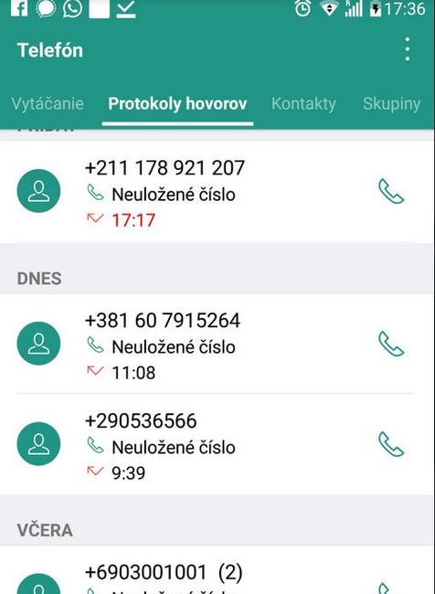 nebezpečné čísla