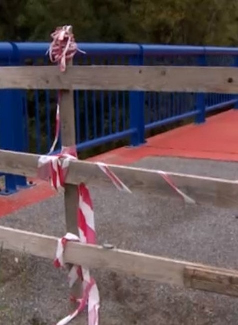 Nepoužiteľný chodník vo Vavríne 