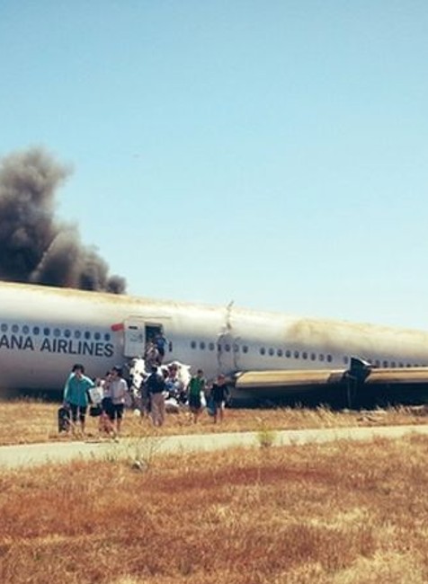 Boeing San Francisco havaria Asiana Airlines