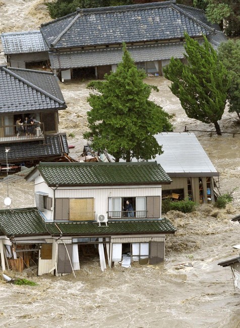 Záplavy v Japonsku 1