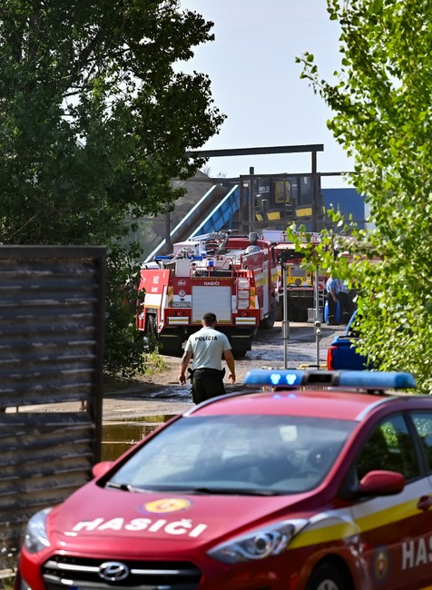 Požiar v Podunajských Biskupiciach