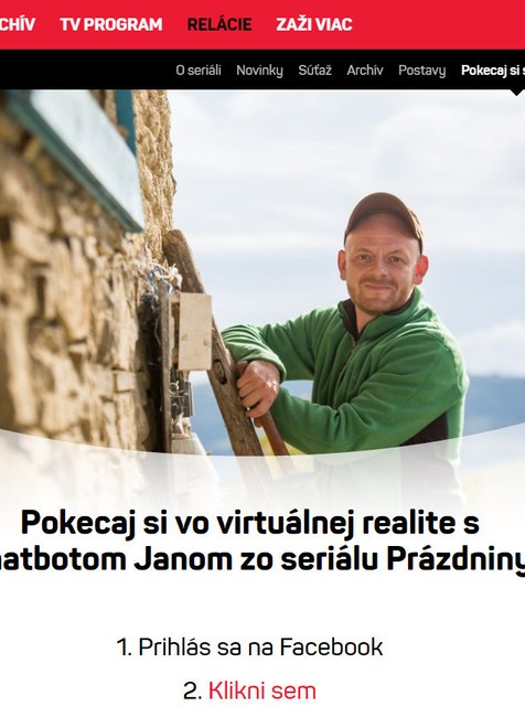 chat prázdniny