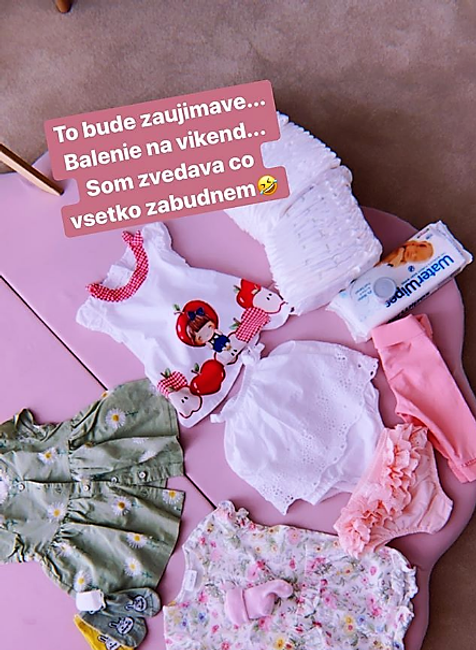 Balenie pre malú Bellu